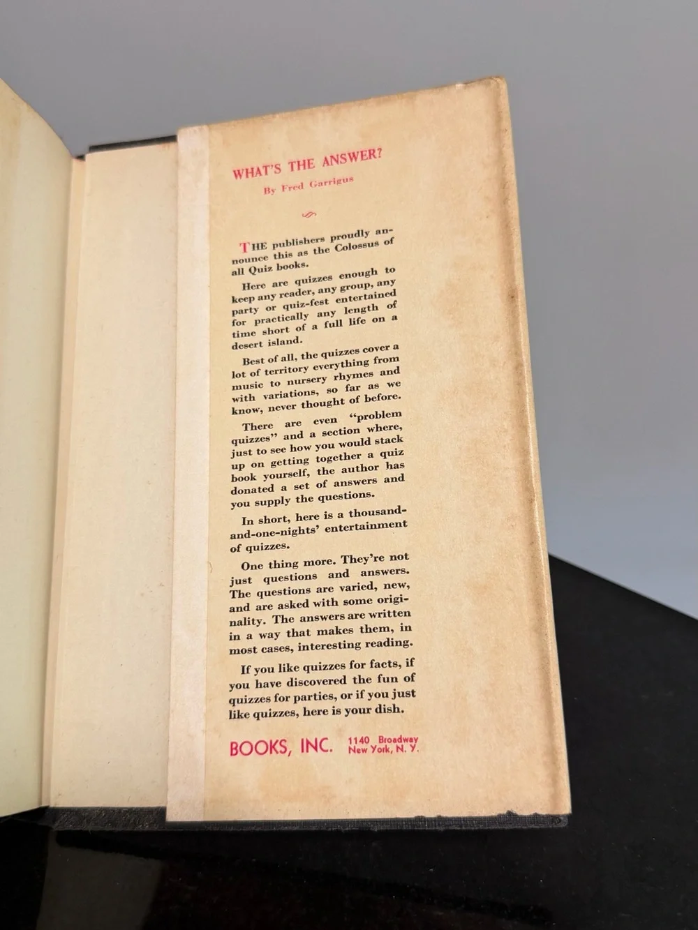 The Gamblers Chance. Author, James B. Hendrix. Vintage book.